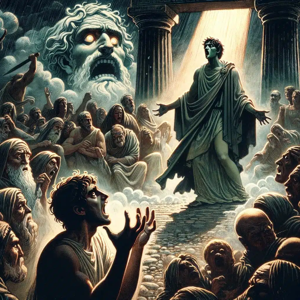 Sófocles: Edipo Rey. Resumen y análisis 2 Edipo se entera de que se ha cumplido la profesia