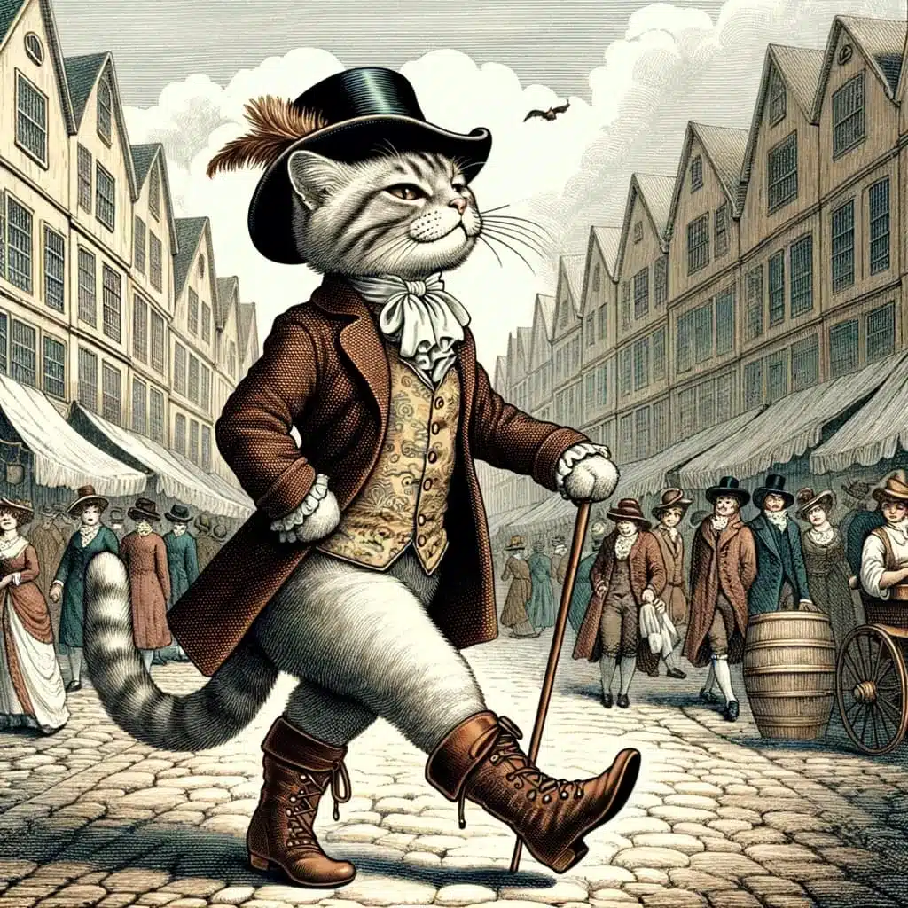 Hermanos Grimm - El gato con botas - Imagen 1