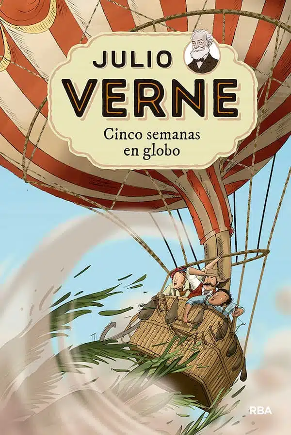 Libros de Julio Verne 1 Julio Verne - Cinco semanas en globo - Libros de Julio Verne
