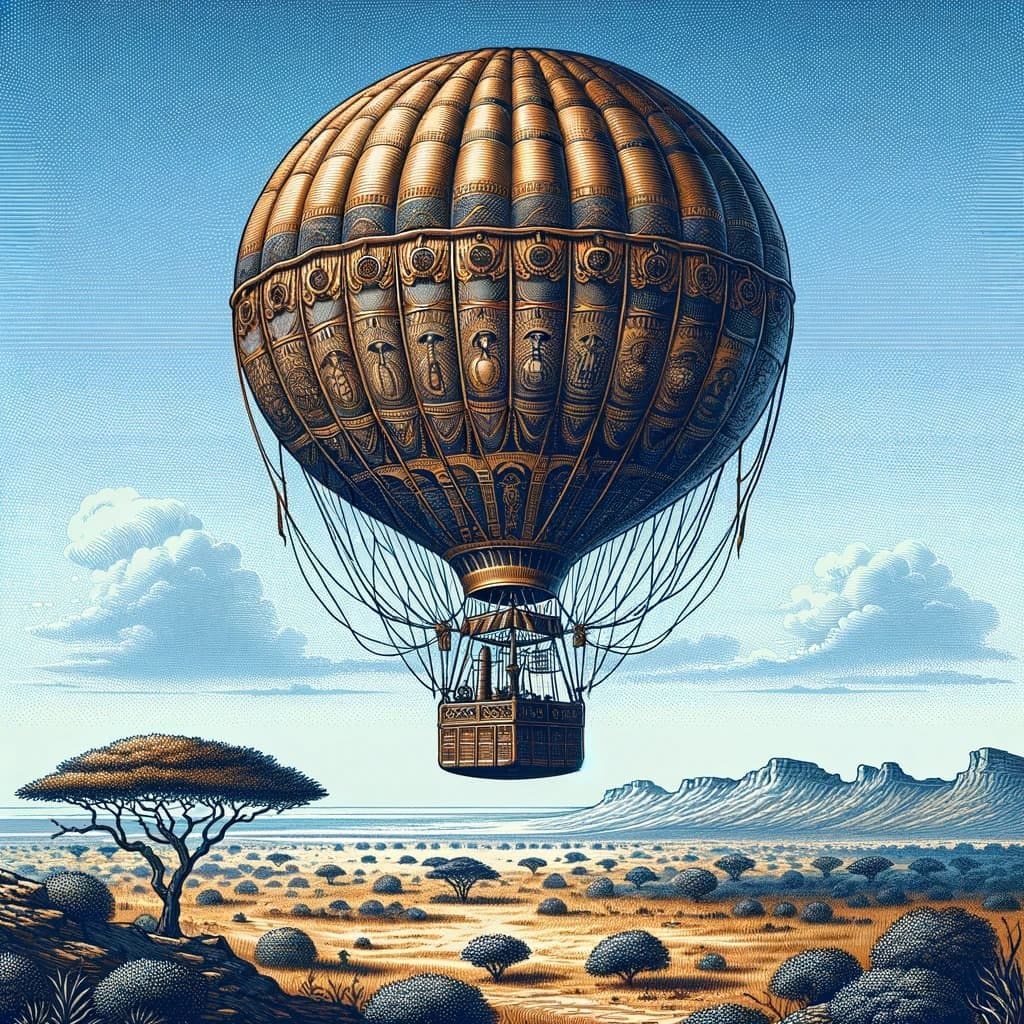 Julio Verne - Cinco semanas en globo. Resumen y análisis 1